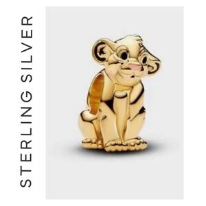 🌟 14K Gold Plated Simba Charm